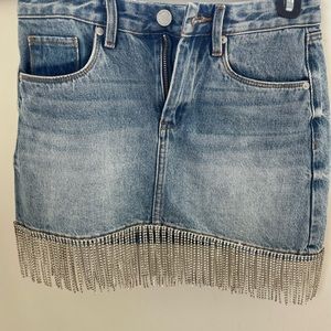 Blank NYC denim skirt. Worn only once in like new condition.